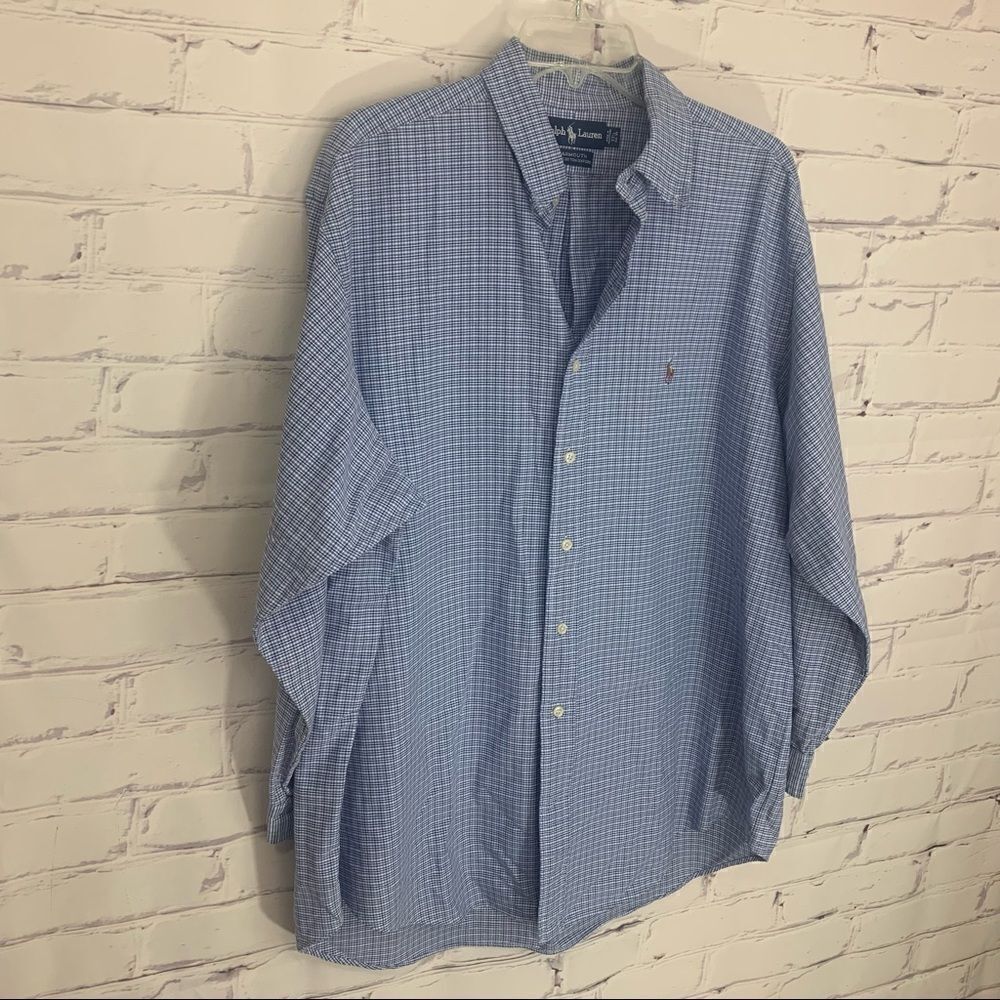 ‎Ralph Lauren Yarmouth neck 17.5 inches & 2XL/3XL